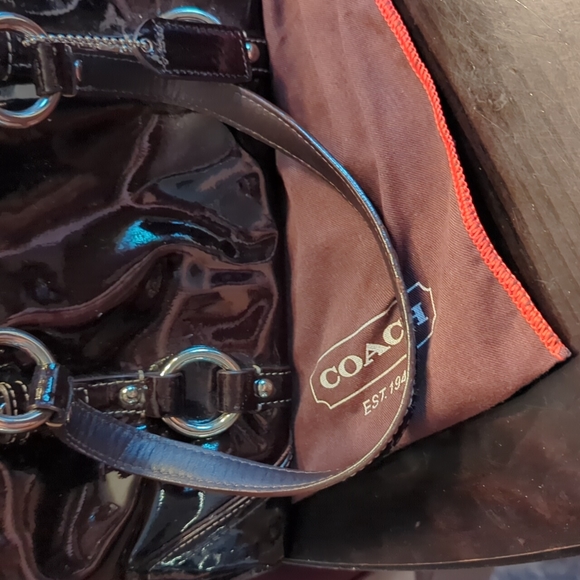 Coach Patent leather handbag - Picture 7 of 7